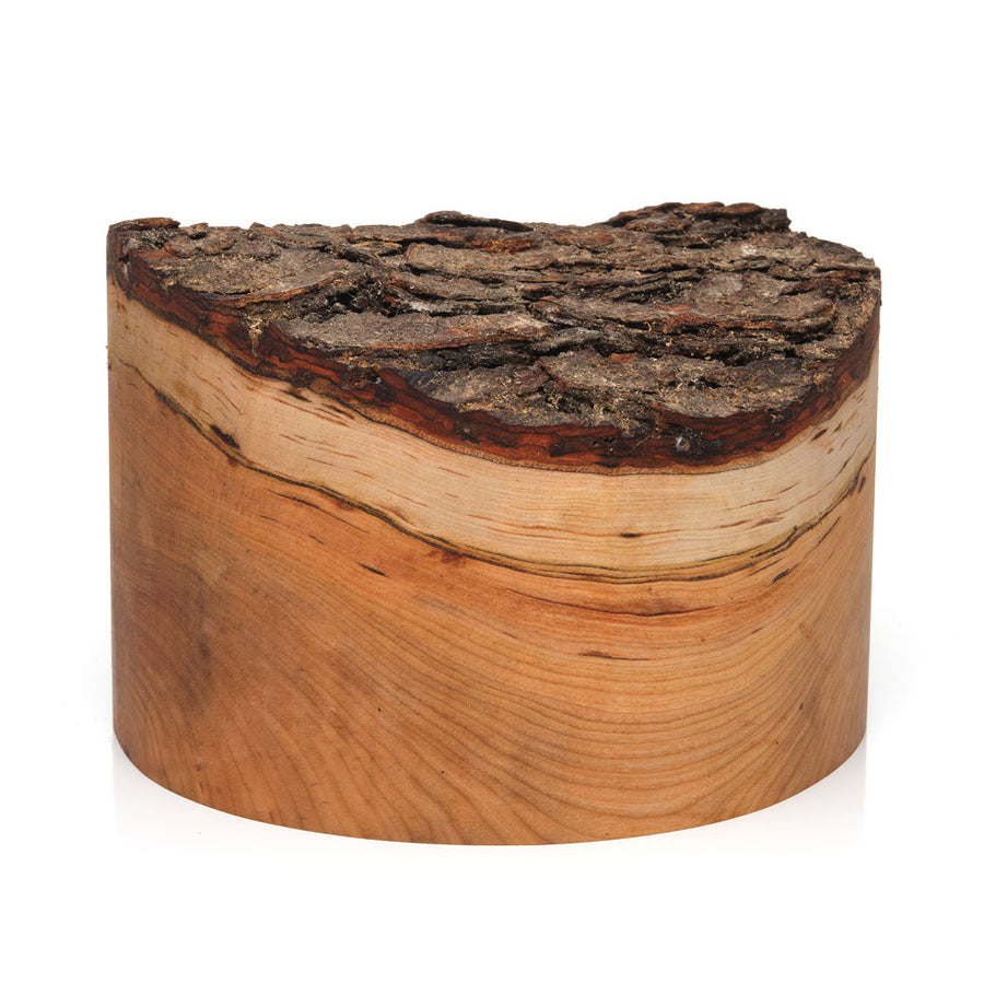 Turners Choice Natural Edge Cherry Turning Blank 5" x 8" x 8"