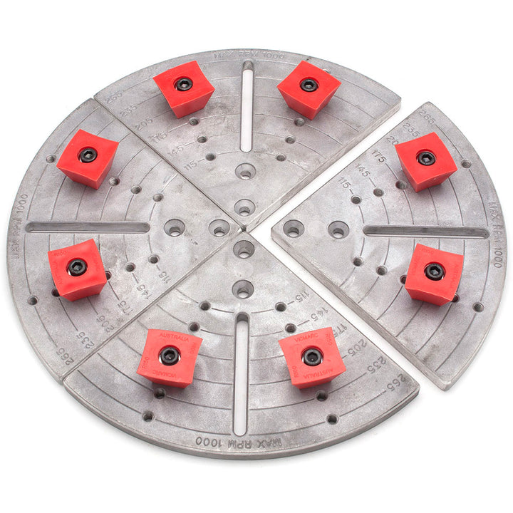 Vicmarc 10" Adjusta-Jaw Set VM120/VM150 Chuck