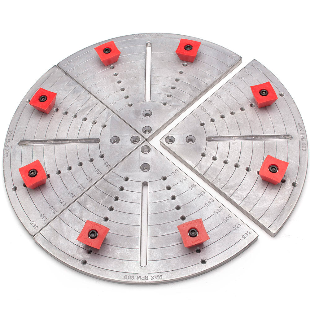 Vicmarc 14" Adjusta-Jaw Set VM120/VM150 Chuck