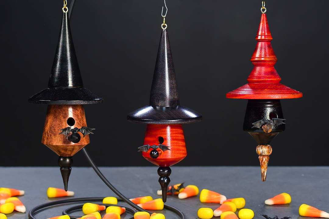 Turning a Bat House Ornament with Mike Nish