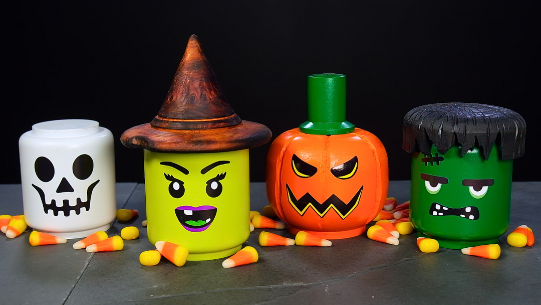 How to Turn a Witch Block Head for Halloween