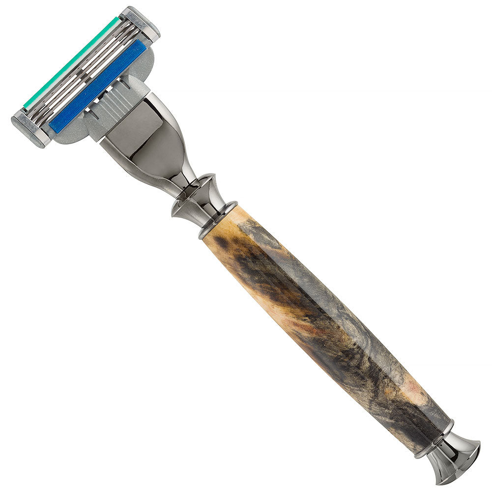 Classic Razor Kit for Mach3 and Venus Cartridges - Gun Metal