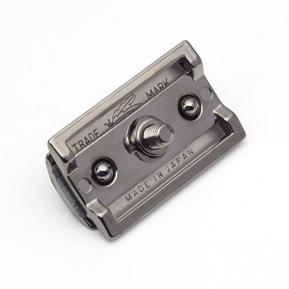 Feather Hi-Stainless Platinum Coated Double Edged Safety Razor