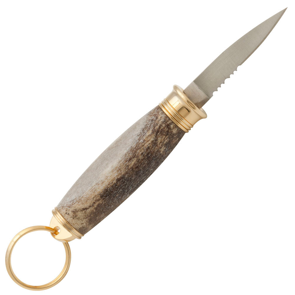 Compact Key Ring Knife Kit - 10k Gold