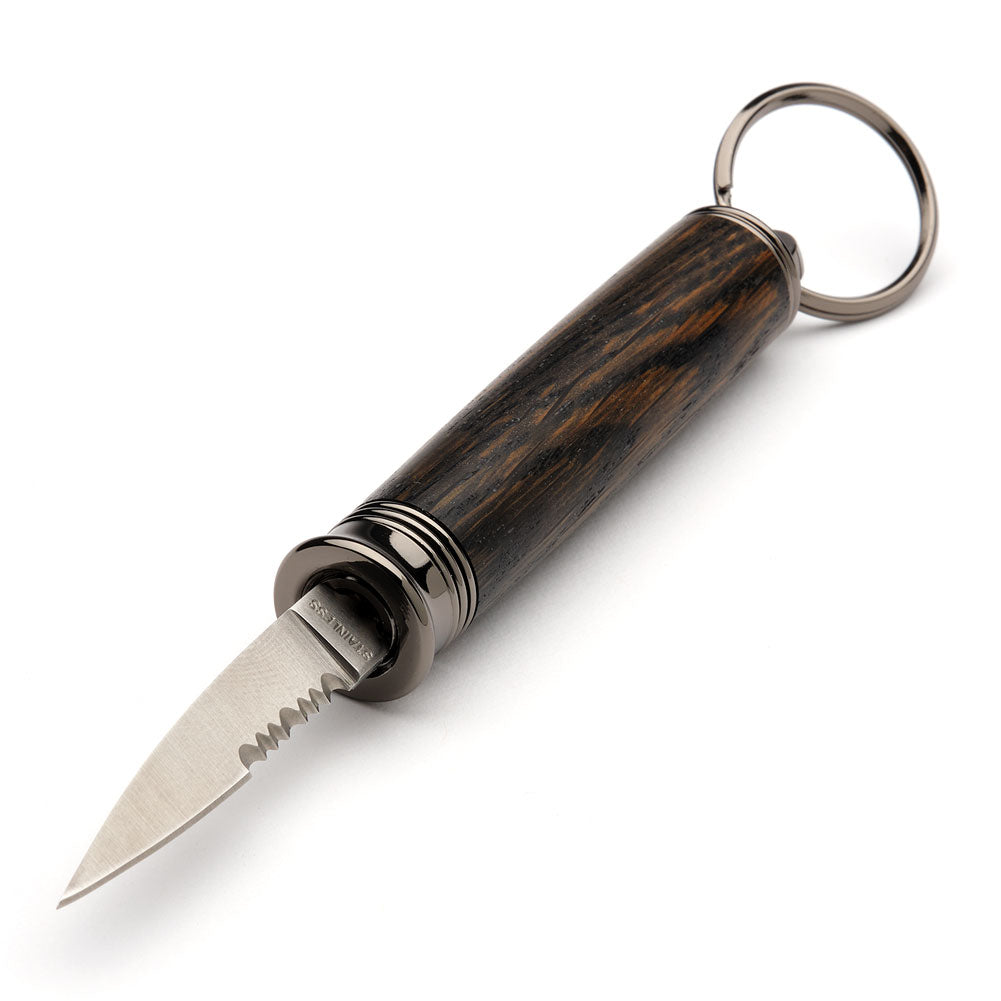 Small Ringed Knife Compact Key Ring Knife Kit - Gun Metal – Craft Supplies USA