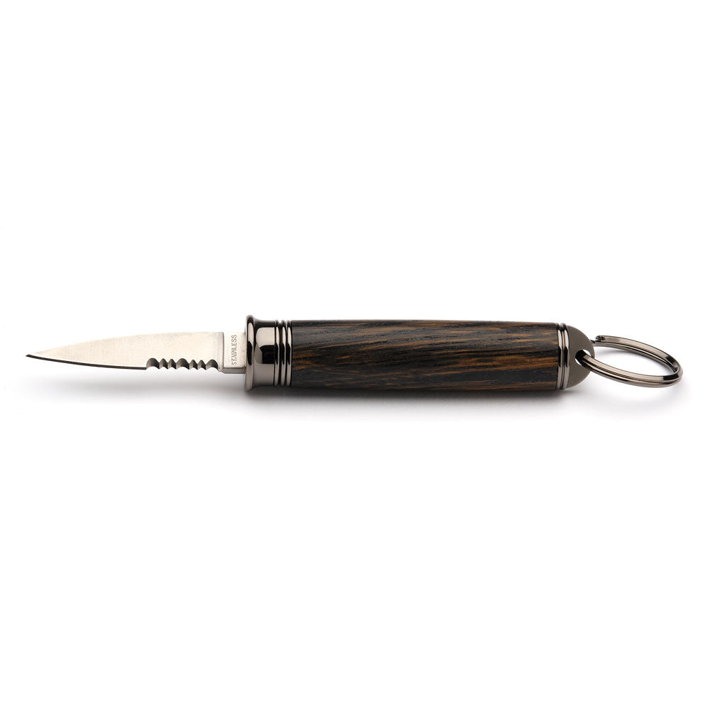 Small Ringed Knife Compact Key Ring Knife Kit - Gun Metal – Craft Supplies USA