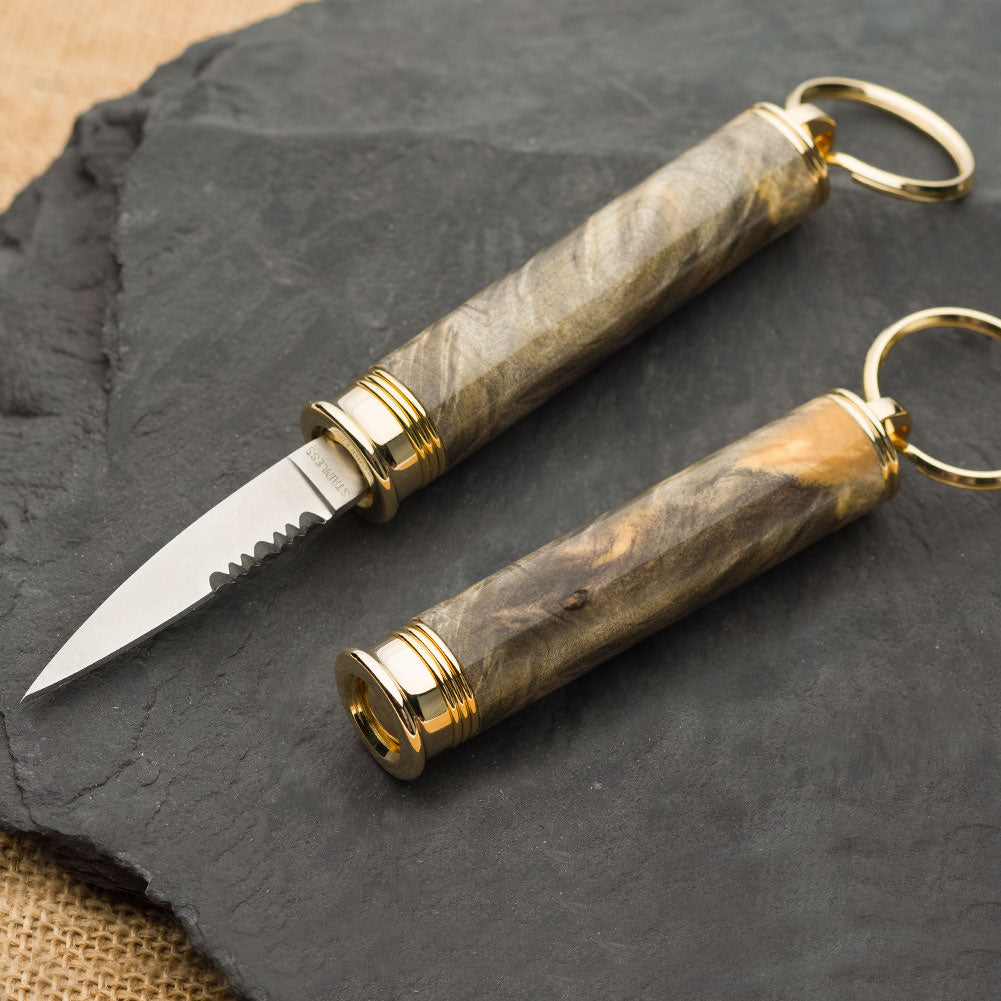 Small Ringed Knife Compact Key Ring Knife Kit - 10k Gold – Craft Supplies USA