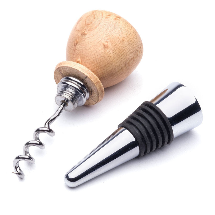 Artisan Corkscrew/Bottle Stopper Cone