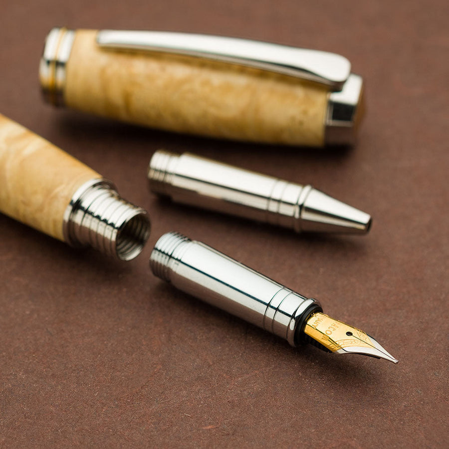 Artisan Jr. Gentlemen's Fountain Pen Conversion Kit - Palladium – Craft ...