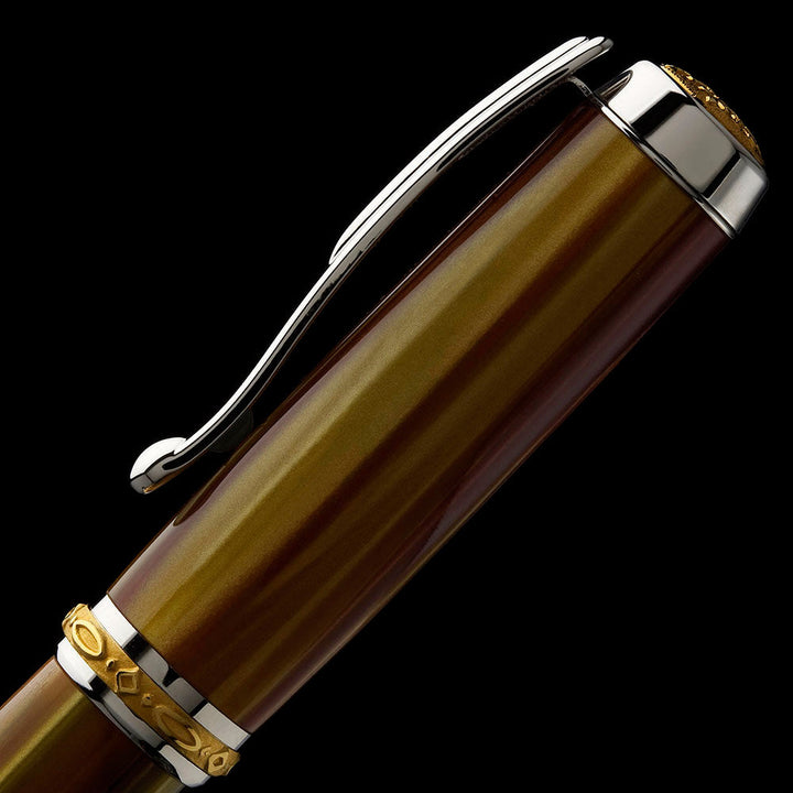 Artisan Jr. Statesman II Non-Postable Rollerball Pen Kit Palladium/22k Gold