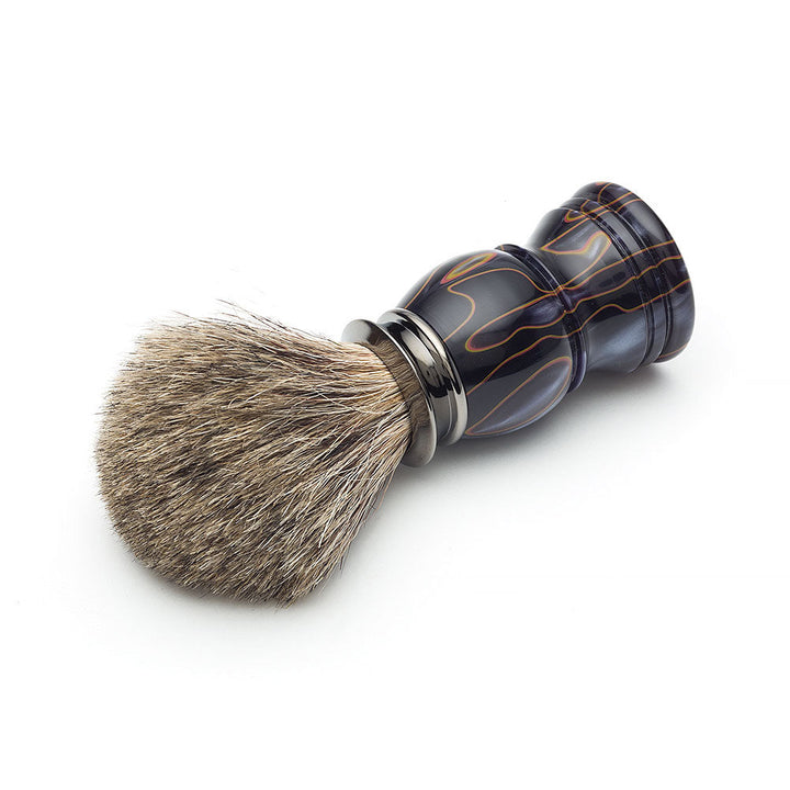 Artisan Premium Badger Shaving Brush Kit Gun Metal