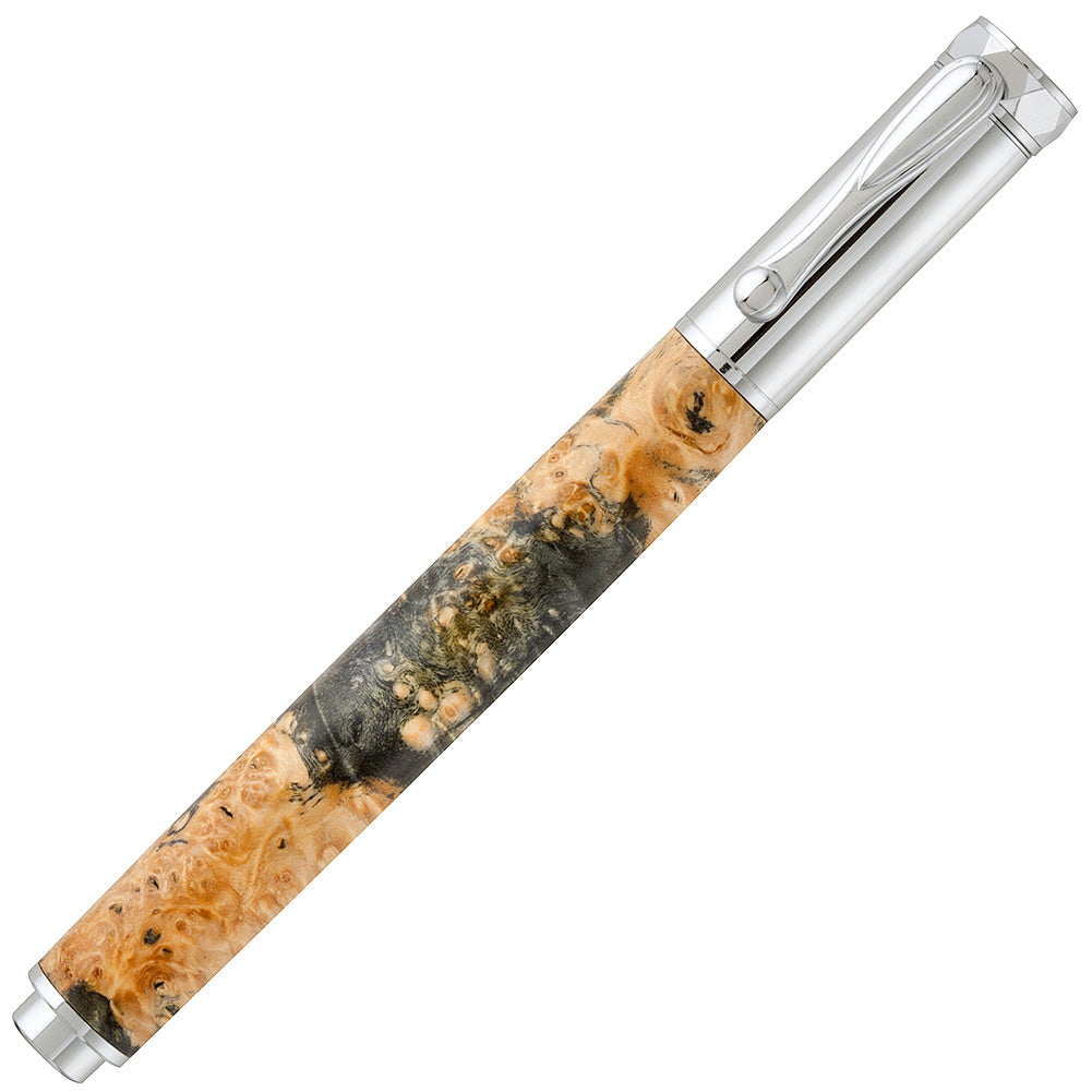 Nautical pewter wood and resin store twist pen