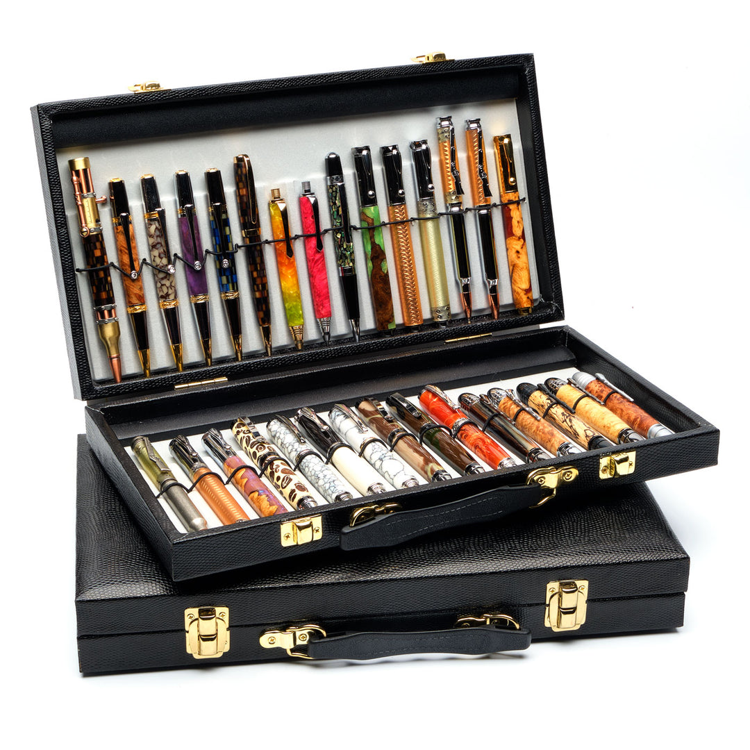 30 Pen Leatherette Storage Case