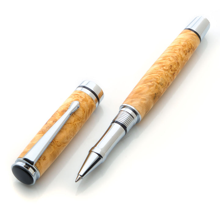Beaufort Cyclone Rollerball Pen Kit Chrome & Black Chrome
