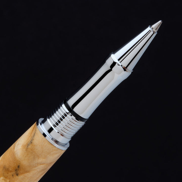 Beaufort Cyclone Rollerball Pen Kit Chrome & Black Chrome