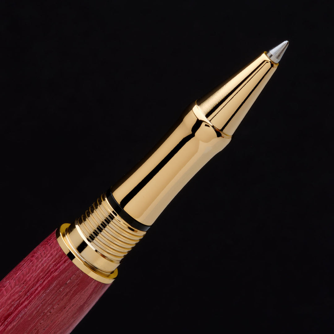 Beaufort Cyclone Rollerball Pen Kit Gold & Black Chrome