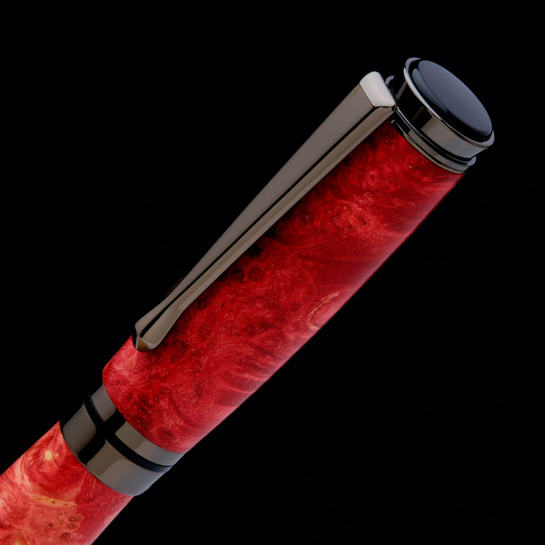 Beaufort Cyclone Rollerball Pen Kit Gun Metal & Black Chrome