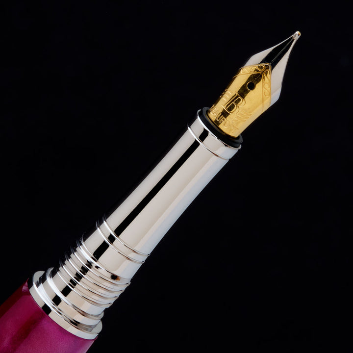 Beaufort Mistral Fountain Pen Kit Rhodium & Black Titanium