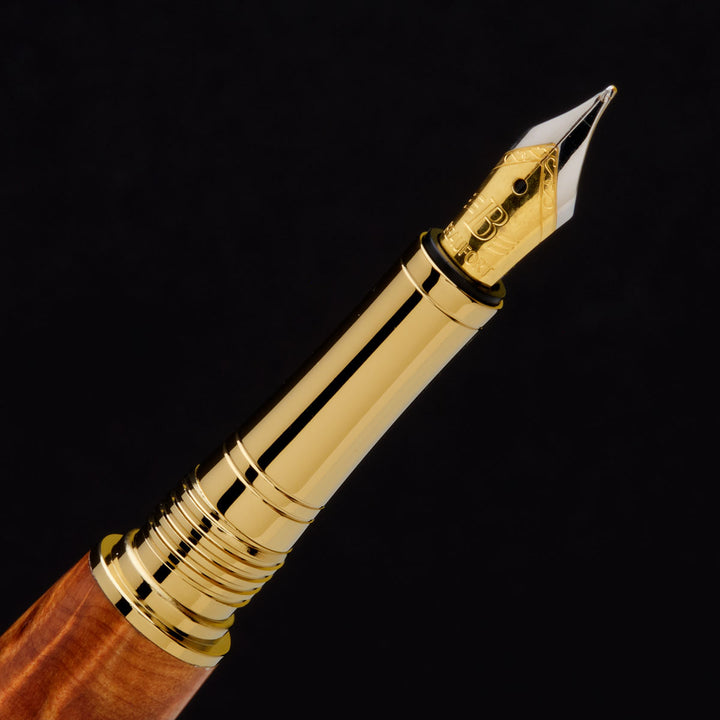 Beaufort Mistral Fountain Pen Kit Gold Titanium & Rhodium