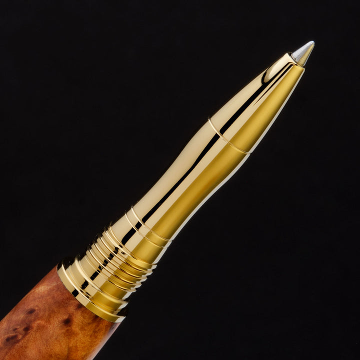Beaufort Mistral Rollerball Pen Kit Gold Titanium & Rhodium
