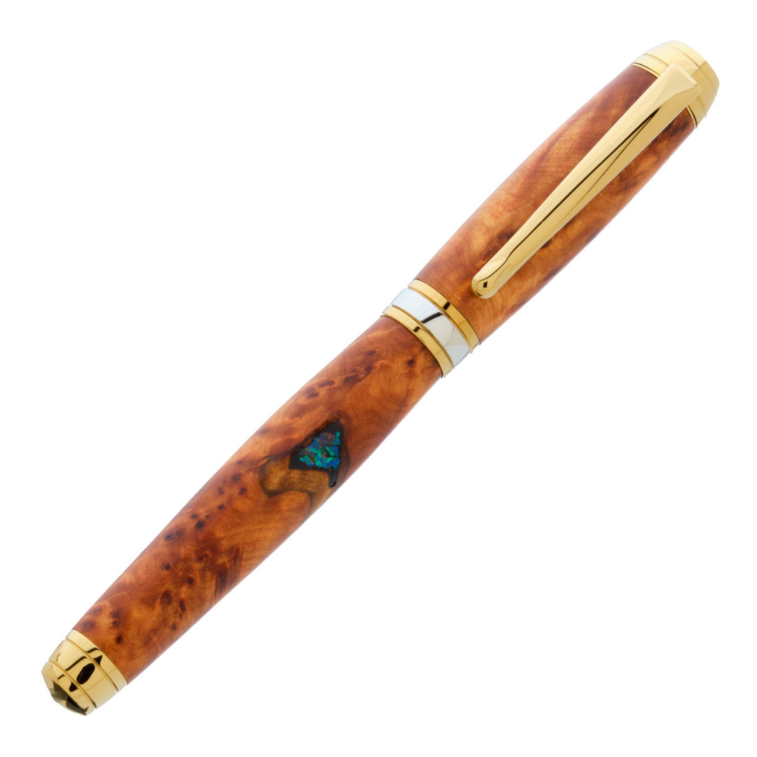 Beaufort Mistral Rollerball Pen Kit Gold Titanium & Rhodium