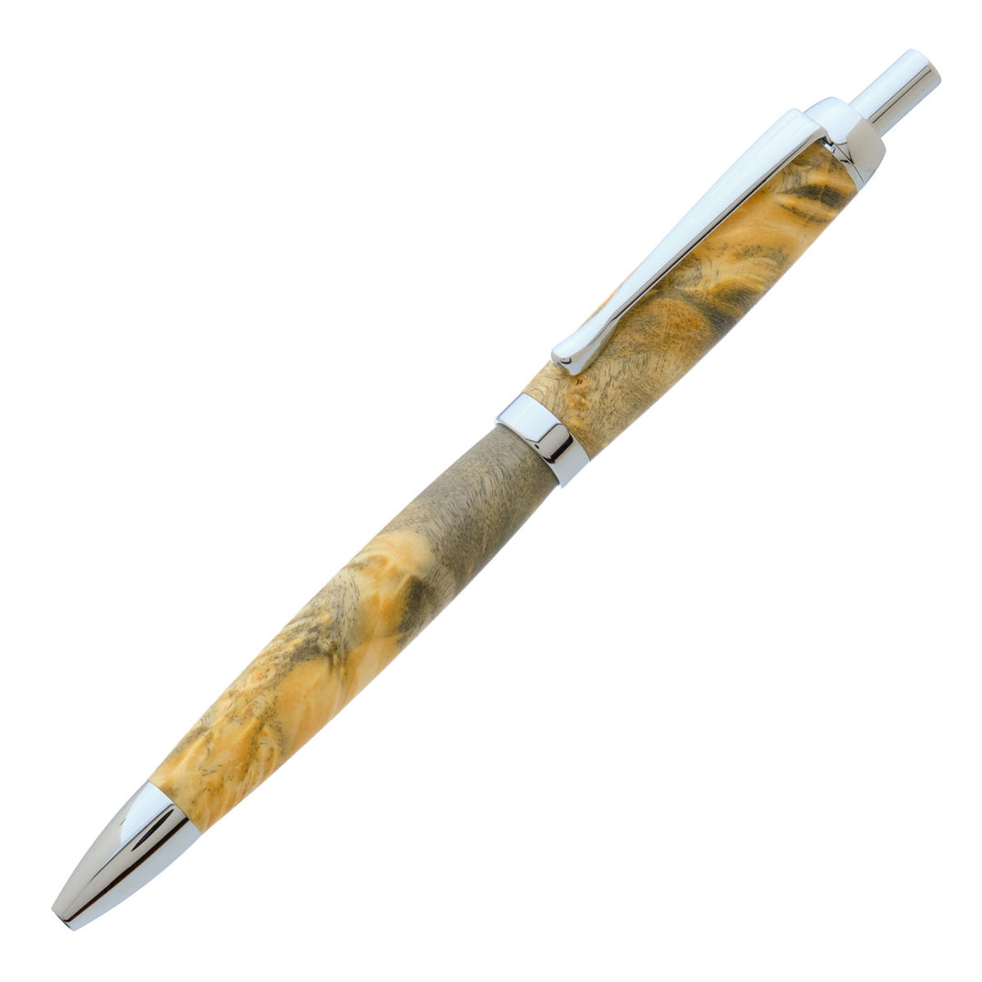Beaufort Tempest Click Ballpoint Pen Kit Chrome