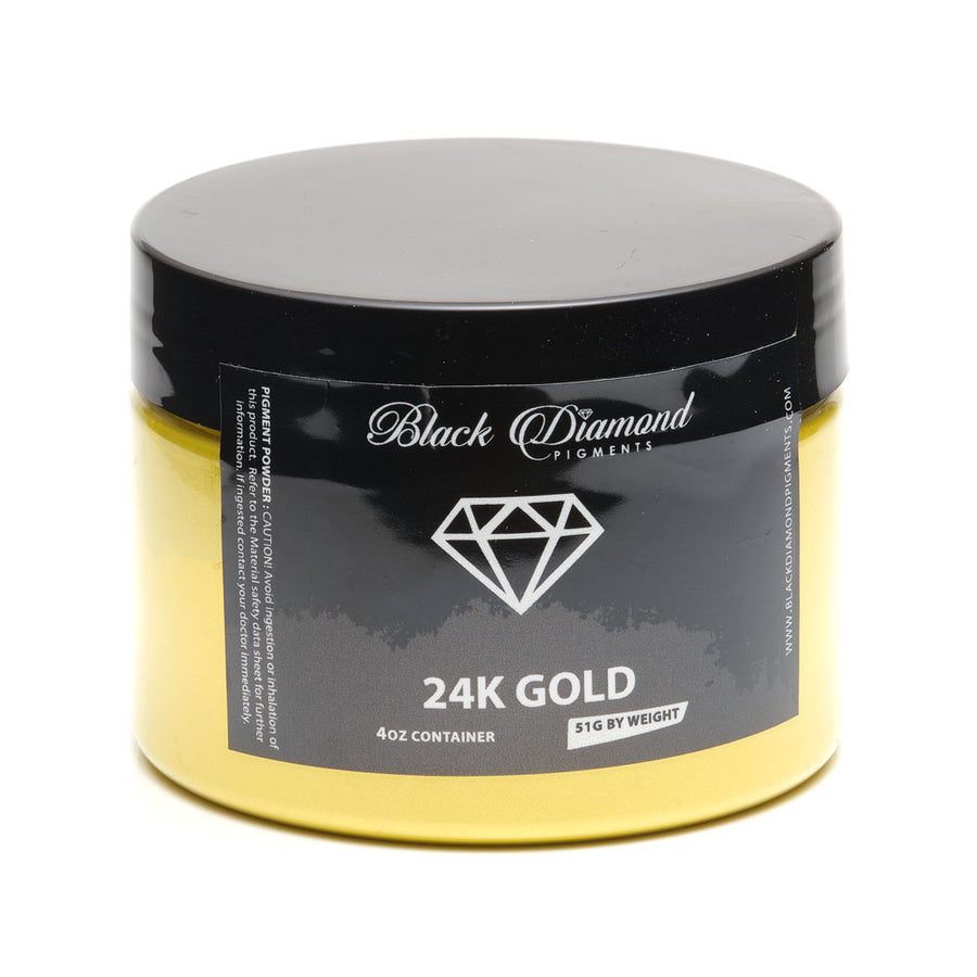 Black Diamond Luxury Mica Pigments - 24k Gold
