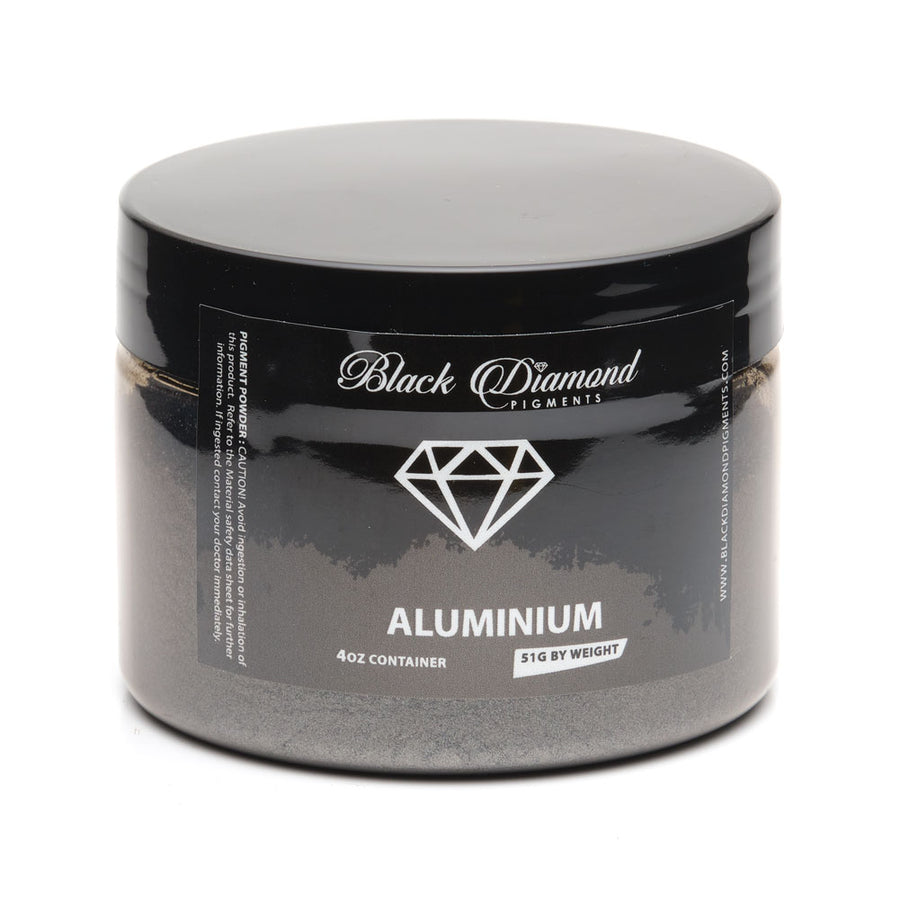 Black Diamond Luxury Mica Pigments - Aluminum