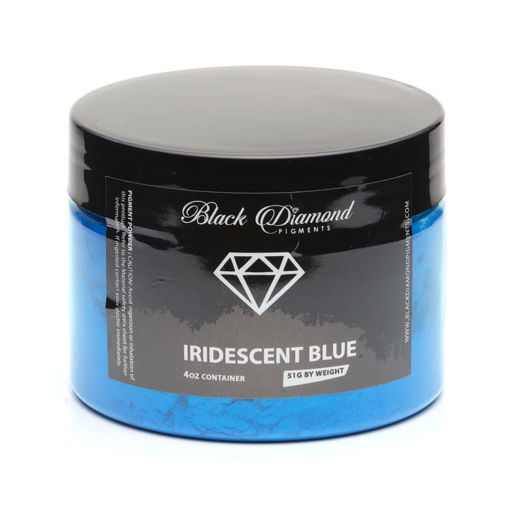 Black Diamond Luxury Mica Pigments - Iridescent Blue