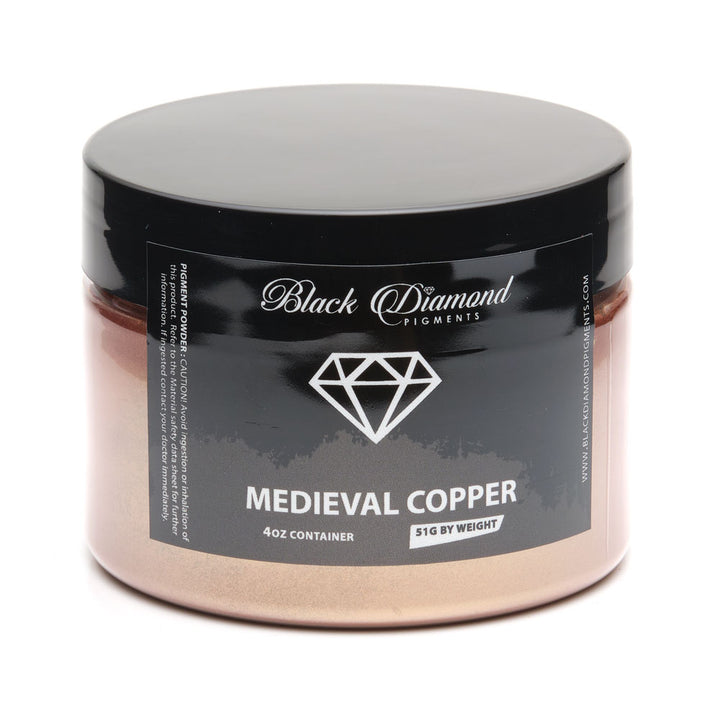 Black Diamond Luxury Mica Pigments - Medieval Copper