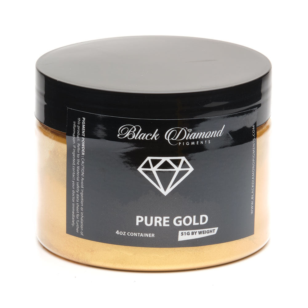 Black Diamond Luxury Mica Pigments - Pure Gold