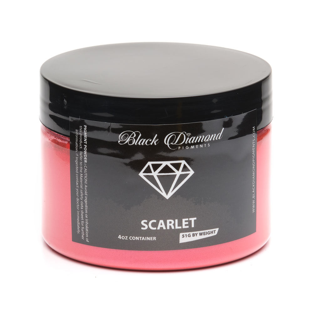 Black Diamond Luxury Mica Pigments - Scarlett