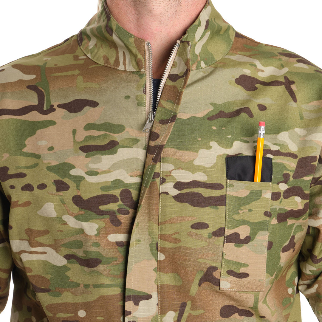 Camo Woodturners Smock