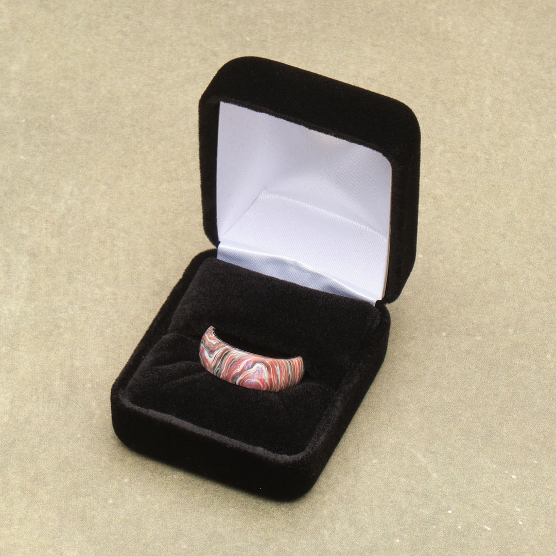 Black Velvet Ring Box