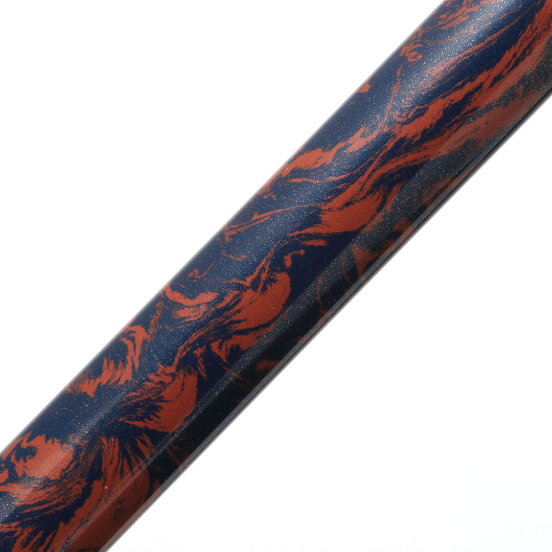M3 Pen Blank - Blue Steel & Red Copper