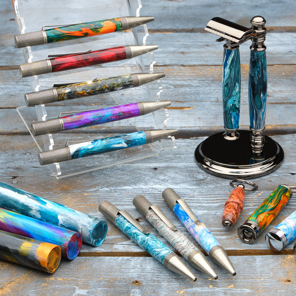 Bespoke Pen Blank - Jet Stream – Craft Supplies USA