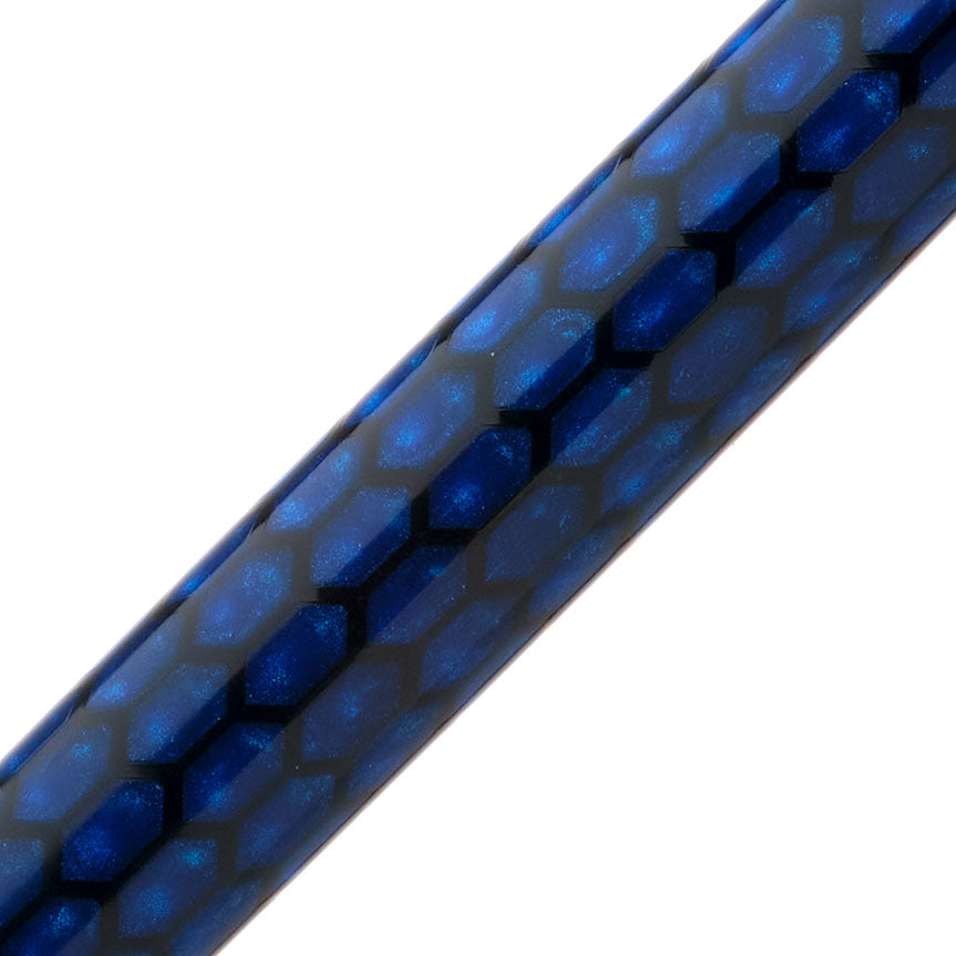 Honeycomb Pen Blank - Ajisai Blue