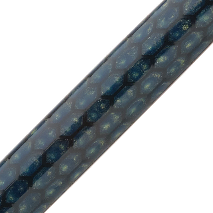 Honeycomb Pen Blank - Beetle Blue