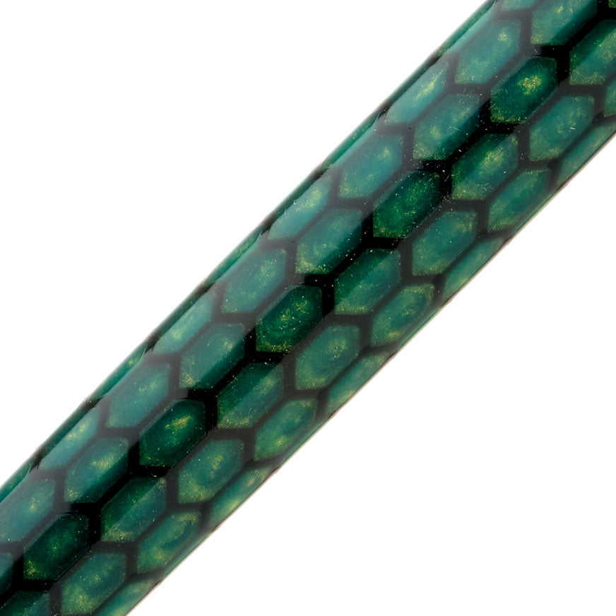 Honeycomb Pen Blank - Nebula Green