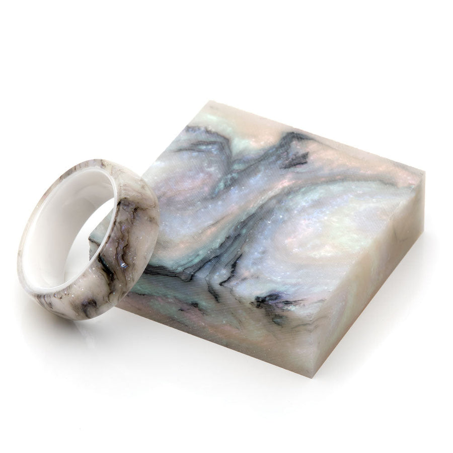 Hobble Creek Craftsman Nebula Ring Blank Abalone