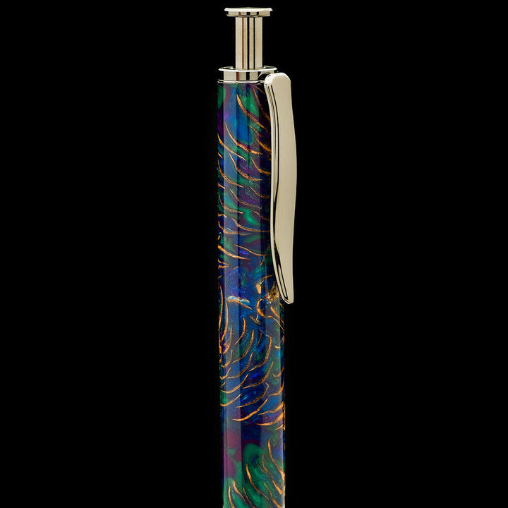 Hobble Creek Craftsman Pine Cone Pen Blank Green-Blue