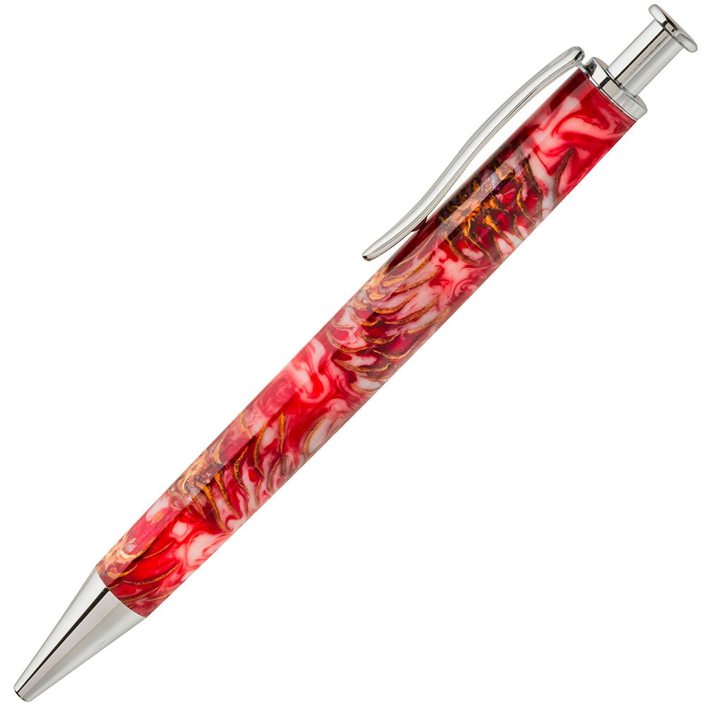 Hobble Creek Craftsman Pine Cone Pen Blank Red