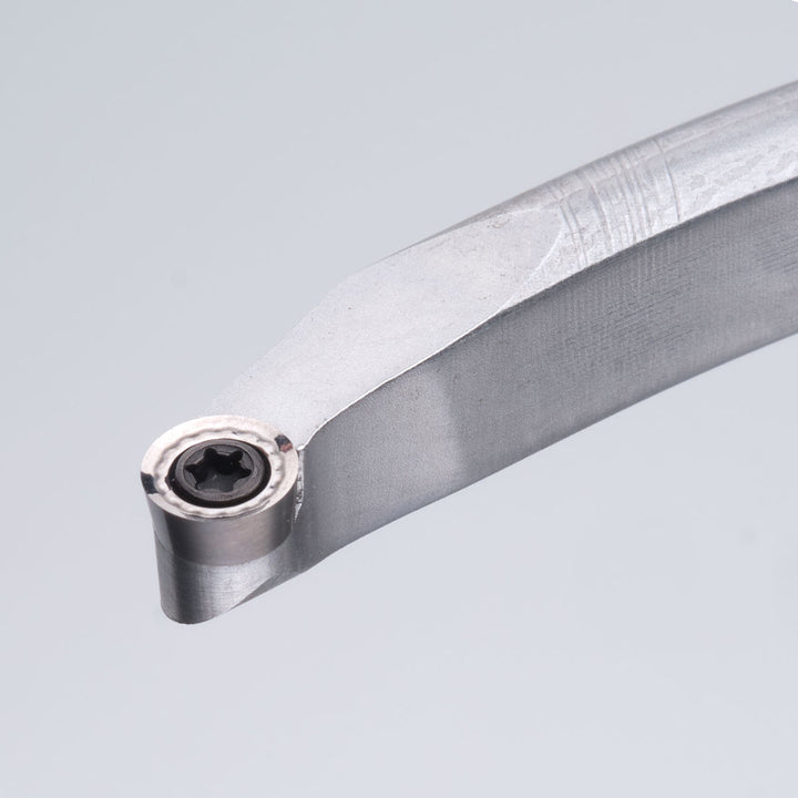 Hollow Pro Rocket Tool cutter closeup on a light gray background