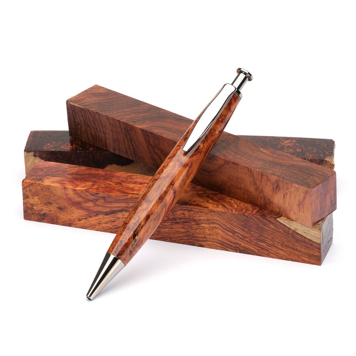 Honduras Rosewood Burl Grade-A Pen Blank