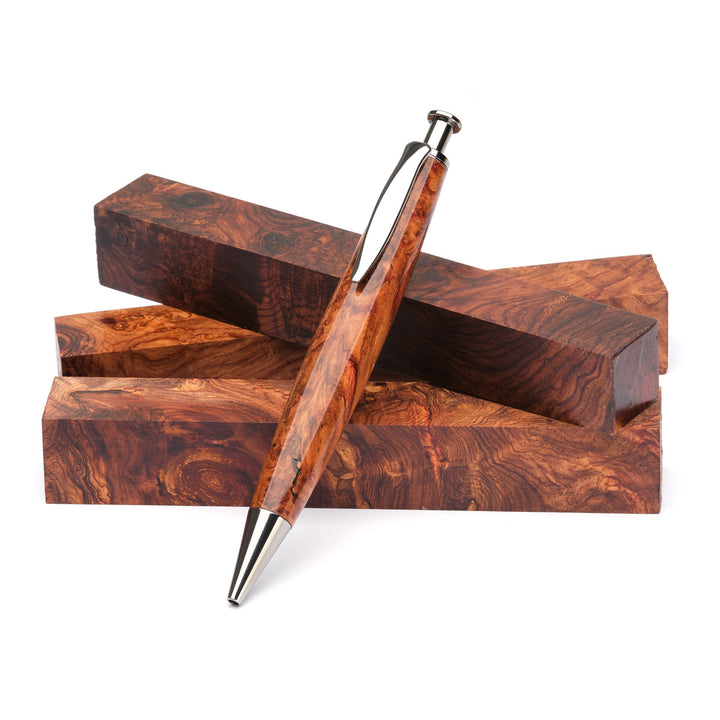 Honduras Rosewood Burl Grade-AAA Pen Blank
