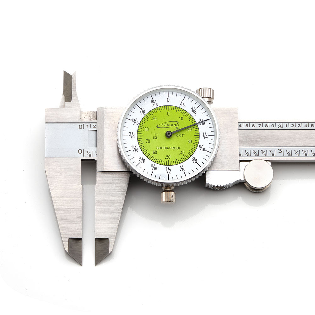 iGaging 6 Inch Fractional Dial Caliper