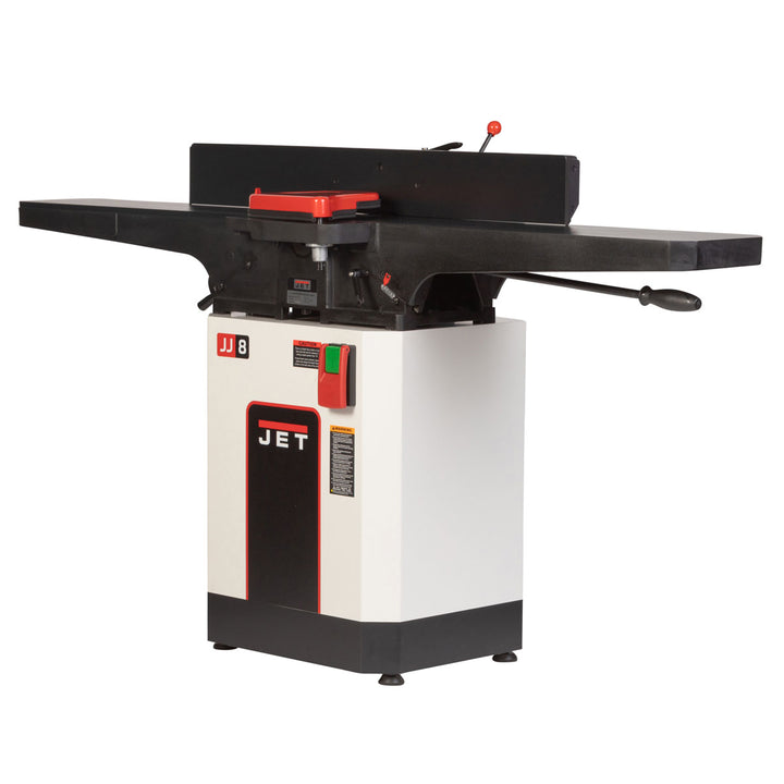 JET Black 8 Inch Helical Head Jointer 2 HP (JWJ-8HH-BLK)