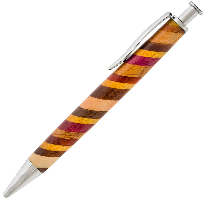 Diagonal Cut Layered Pen Blank