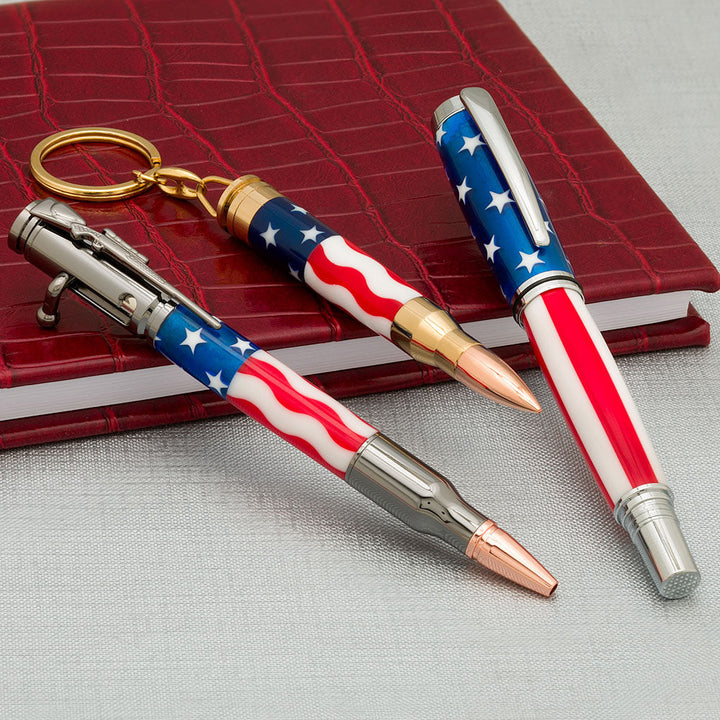 Pen Makers Choice Stars and Stripes Acrylic Pen Blank