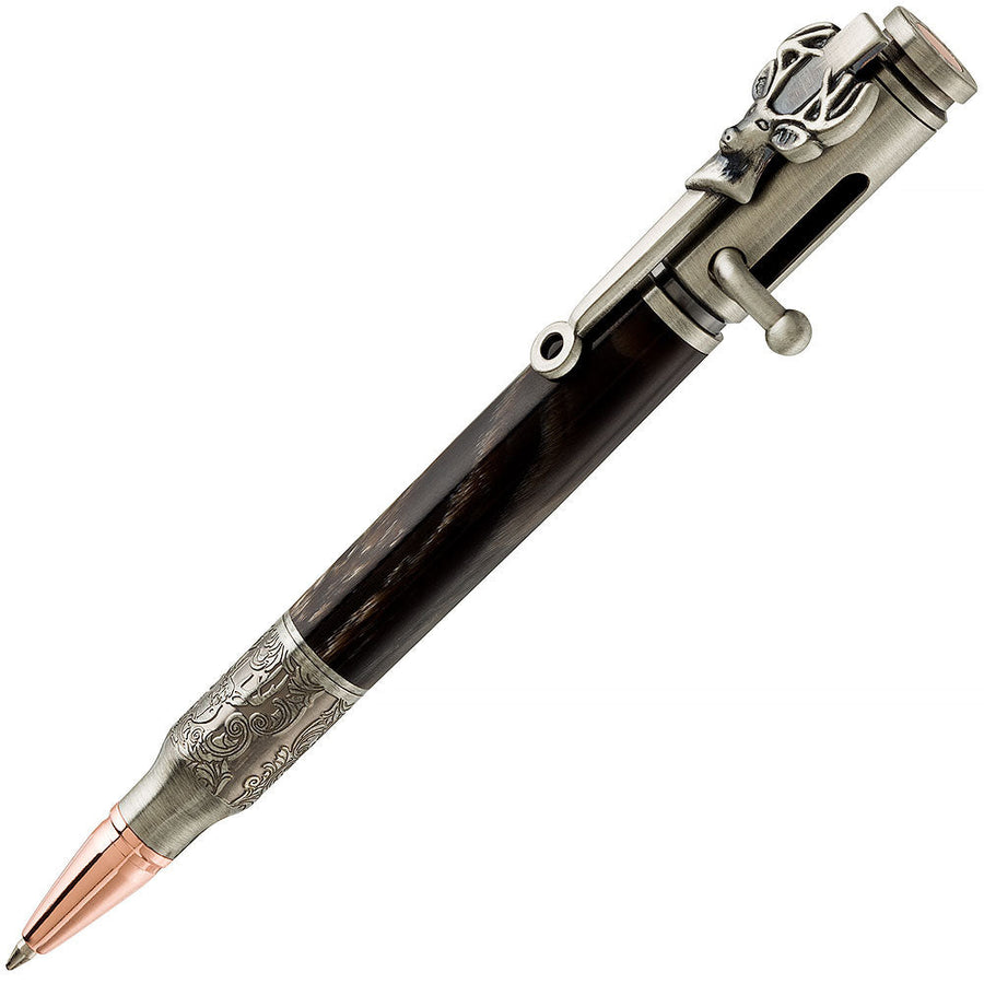 PSI Deer Hunter Bolt Action Pen Kit Antique Pewter